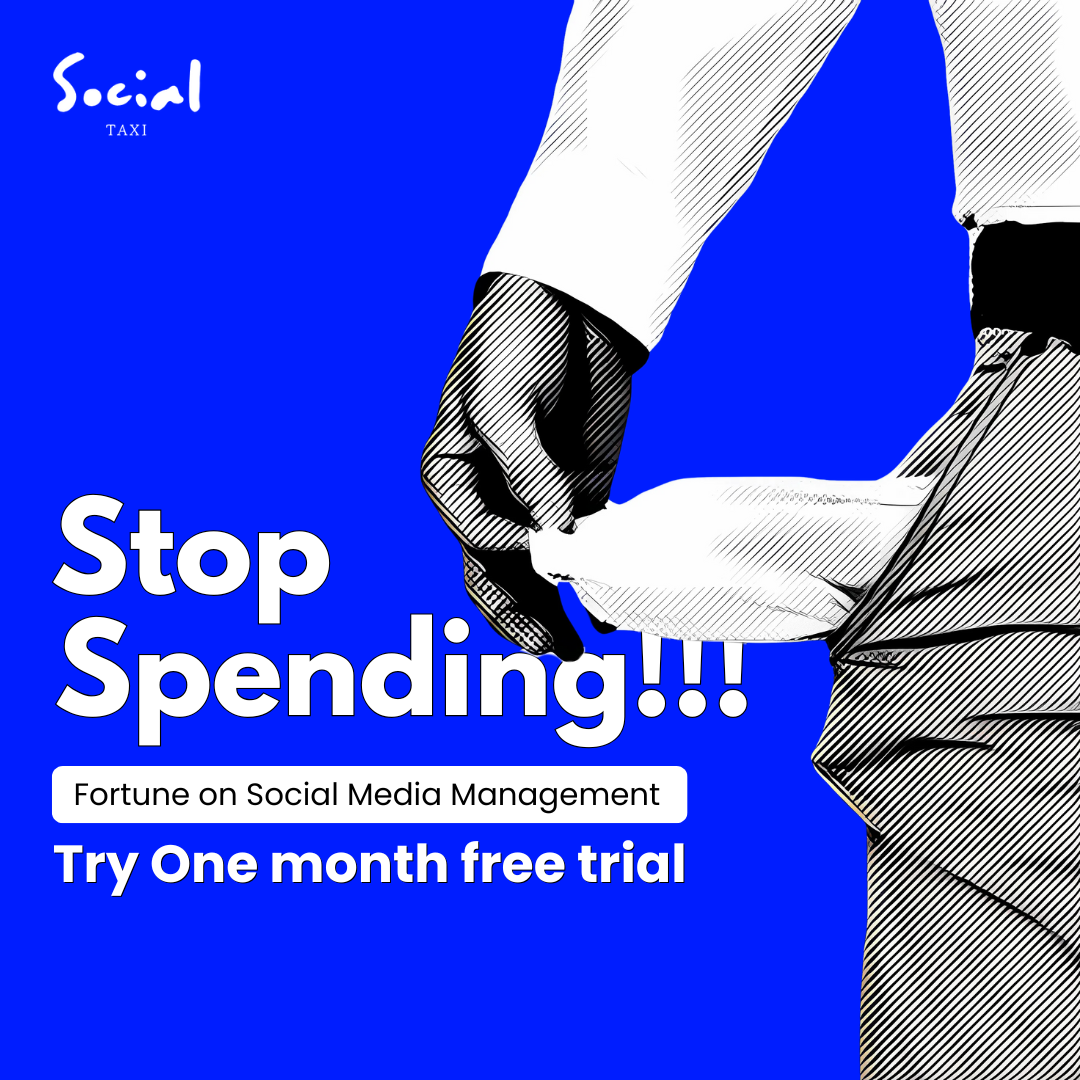 Social Taxi Facebook ad: Steer Your Brand in the Right Direction with Social Taxi