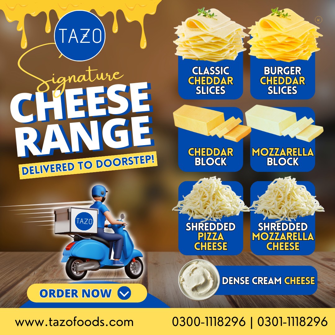 Tazo International Facebook ad: Dive into a world of cheesy perfection with…