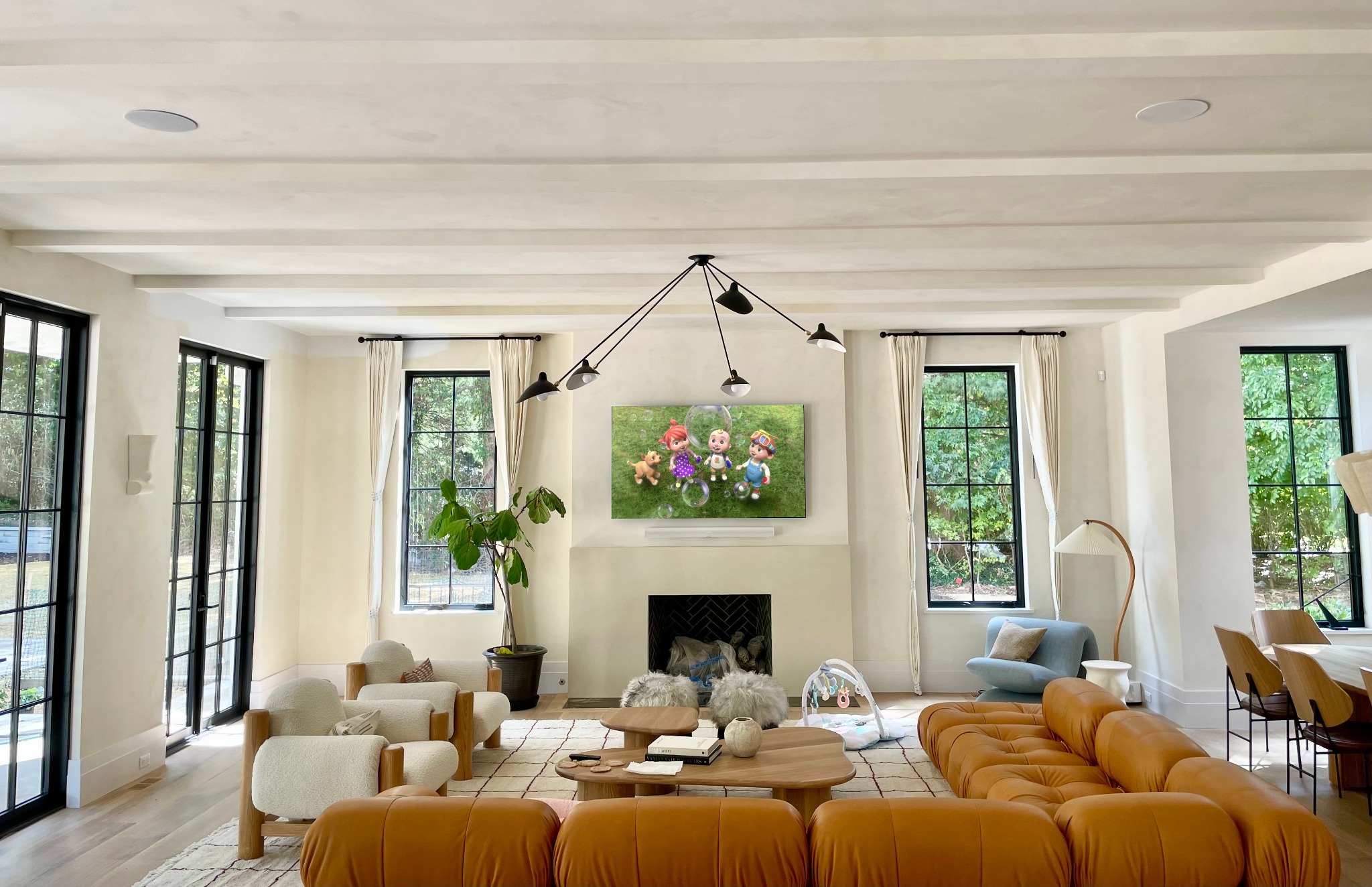 Berman Home Systems Facebook ad: Looking for a professionally installed TV with surround…