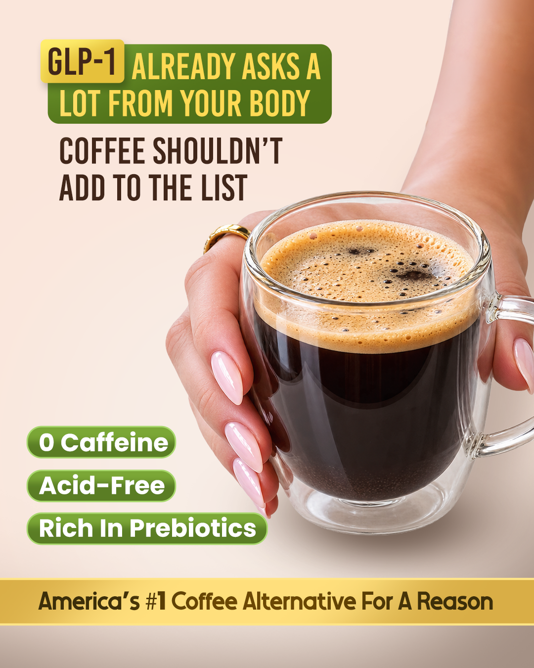 Teeccino Herbal Coffees & Teas Facebook ad