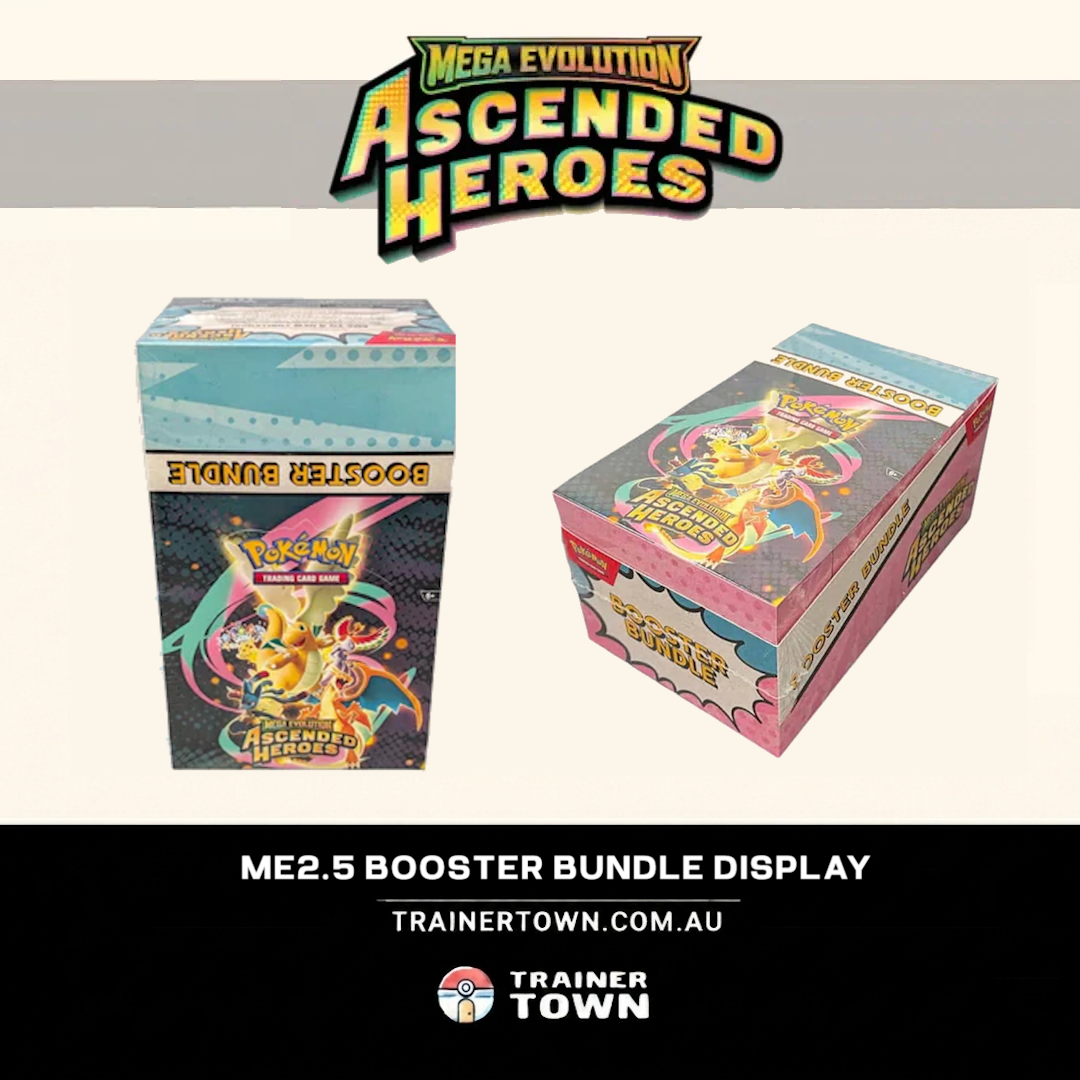 Trainer Town - TCG Collection Facebook ad: Pokemon TCG ME2.5: Ascended Heroes Elite Trainer Box…
