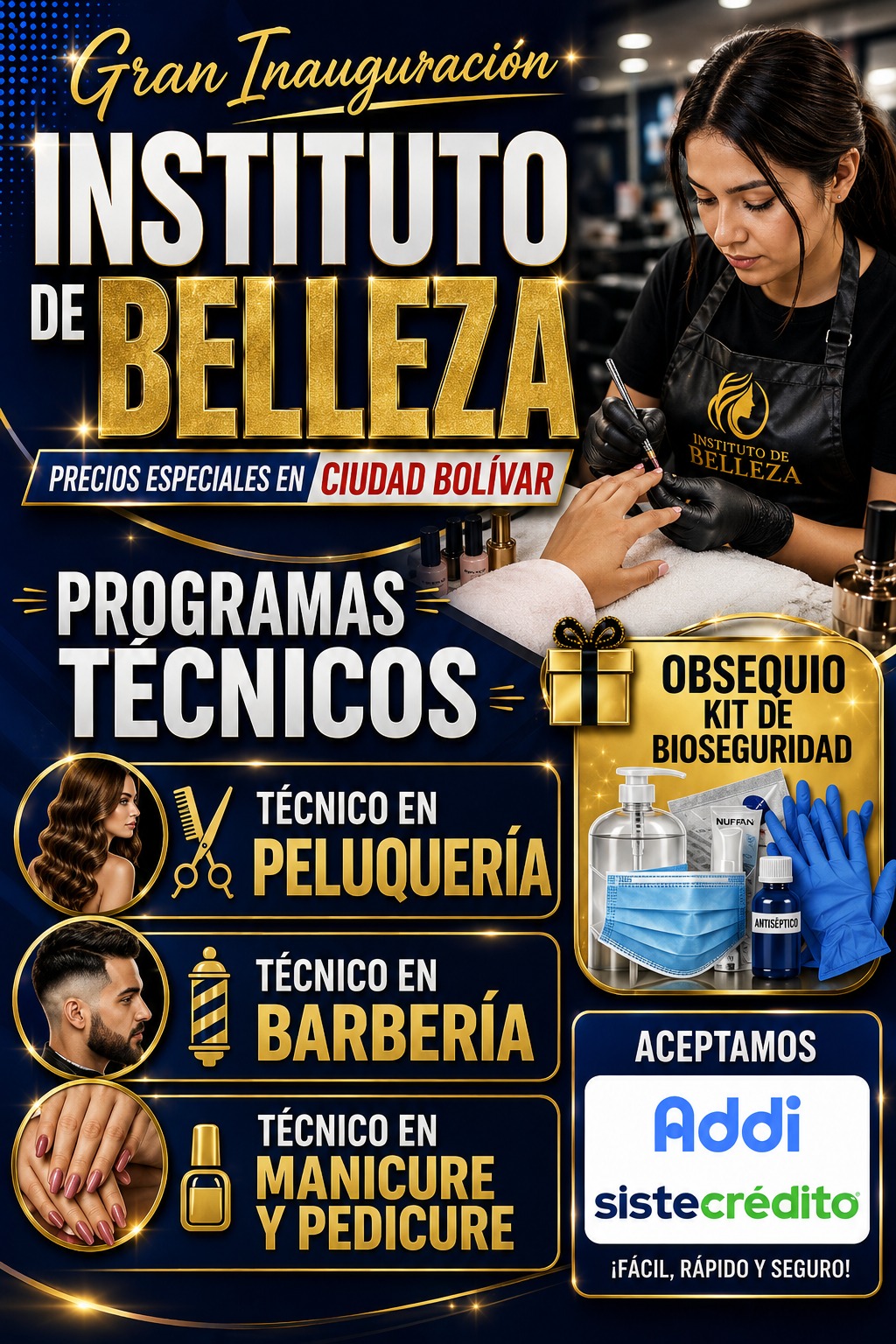Instituto de Belleza Velari Facebook ad: INICIA TU TECNICO YA!