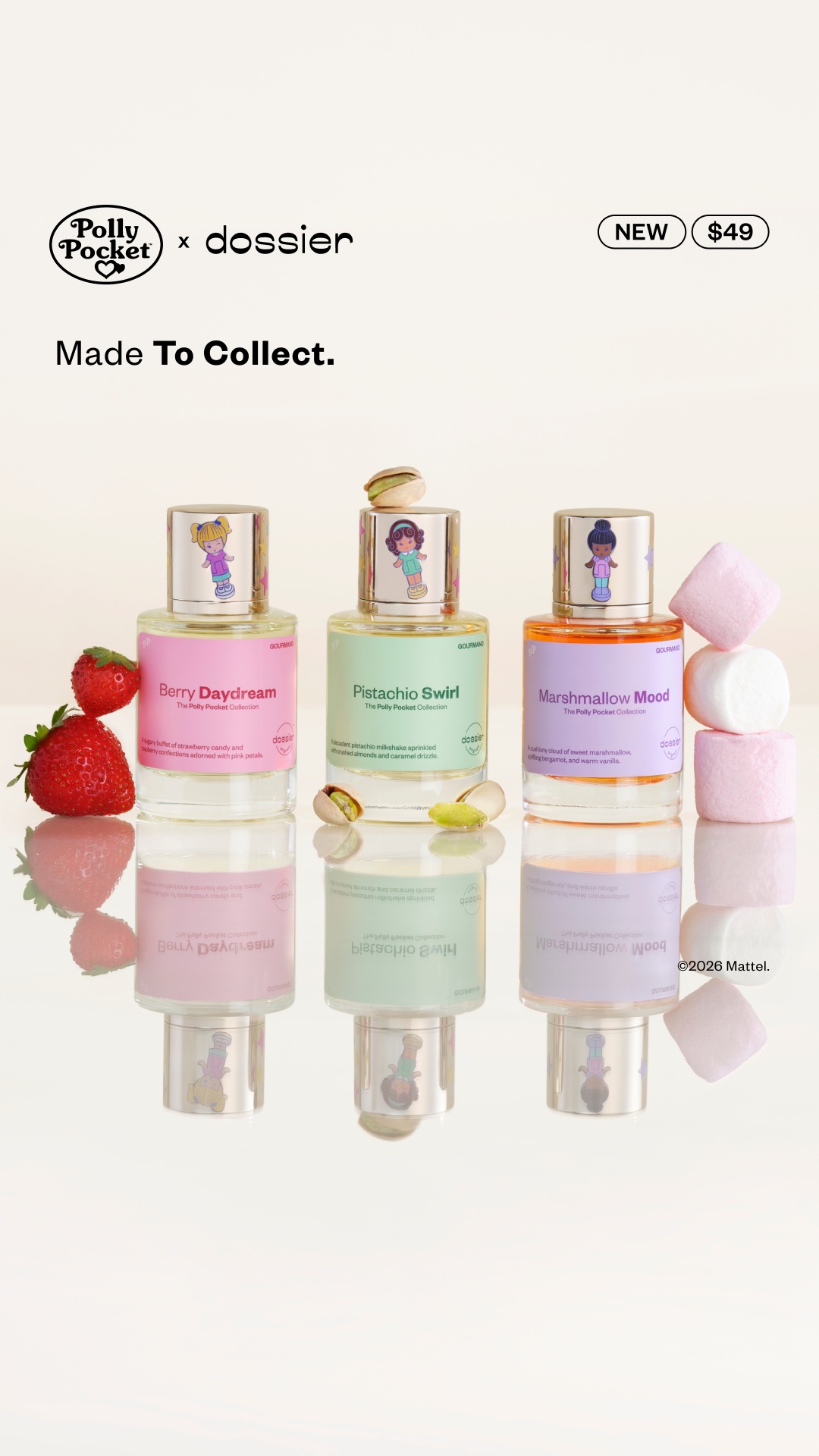 Dossier Facebook ad: Dossier x Polly Pocket Is Here