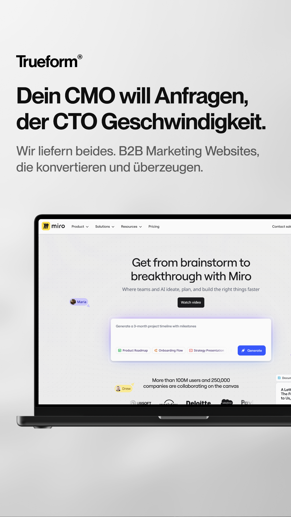Trueform Facebook ad from Dec 19, 2025