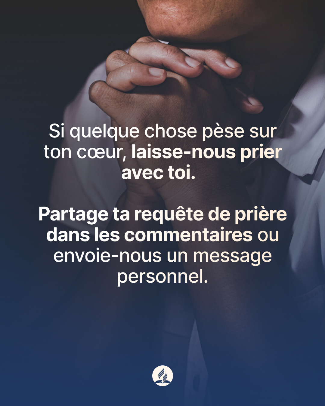 Église Adventiste du Septième Jour Facebook ad: Nous sommes une communauté, et il y a…