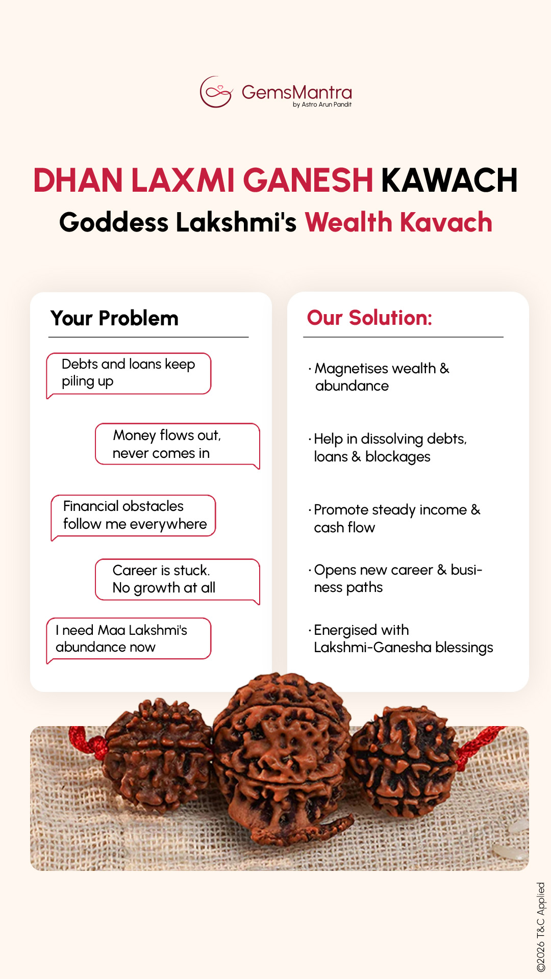 GemsMantra Facebook ad