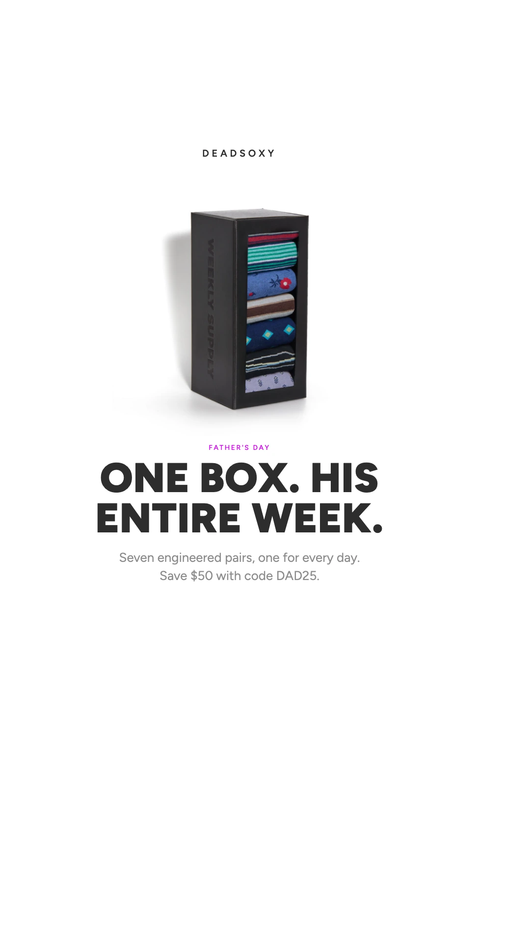 DeadSoxy Facebook ad