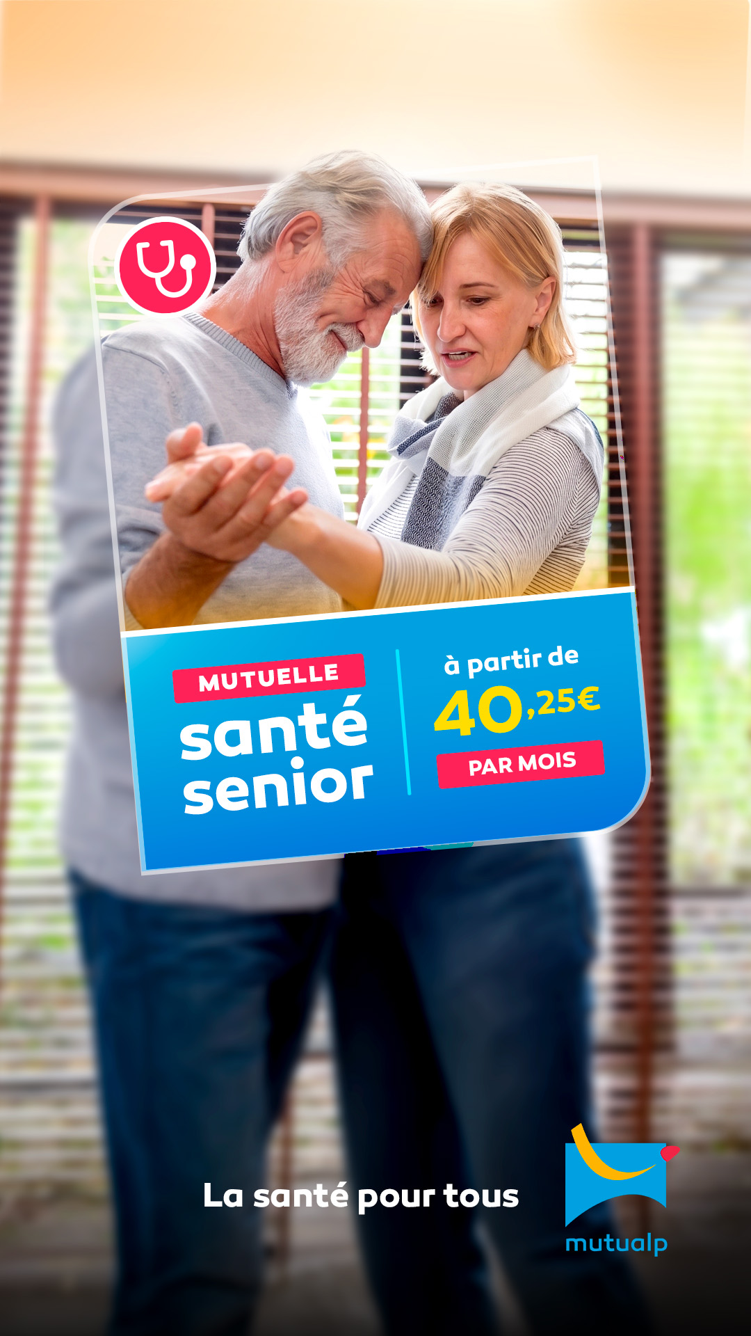 Mutualp Facebook ad: Devis gratuit en ligne