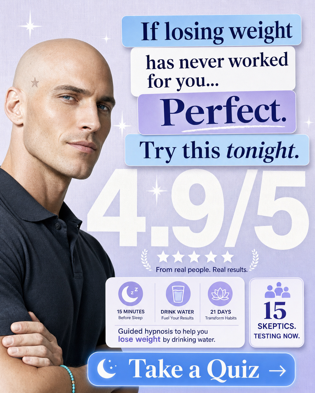 Kure for Hypnotherapy Facebook ad
