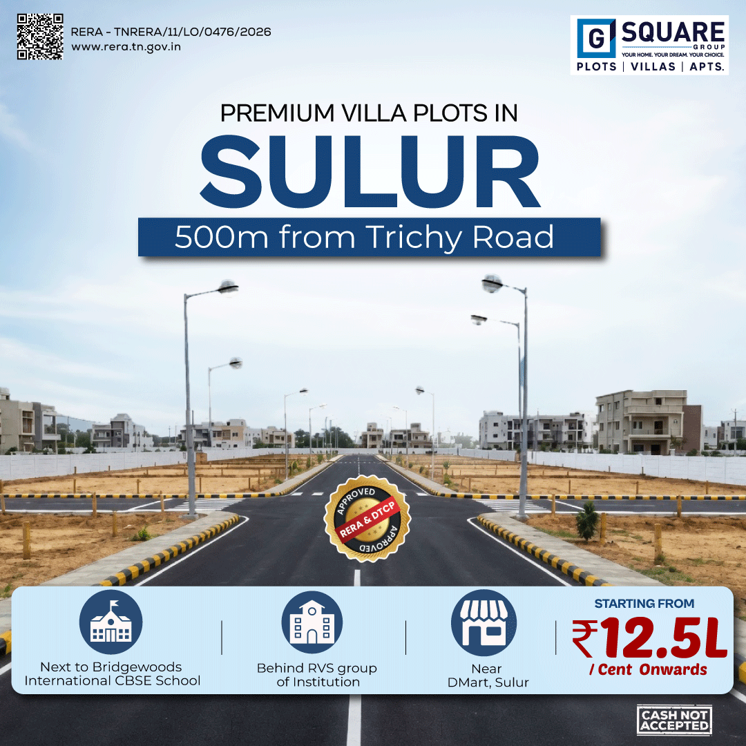 G Square Premium Plots Facebook ad