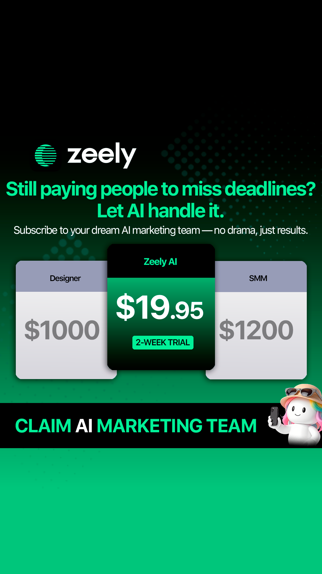 Zeely: AI Ads Maker Facebook ad