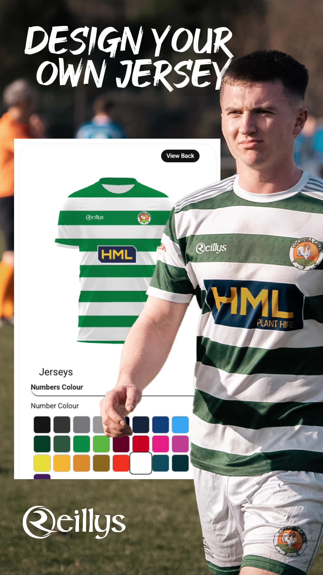 O'Reilly Sports Facebook ad: KitBuilder: Design Your Way
