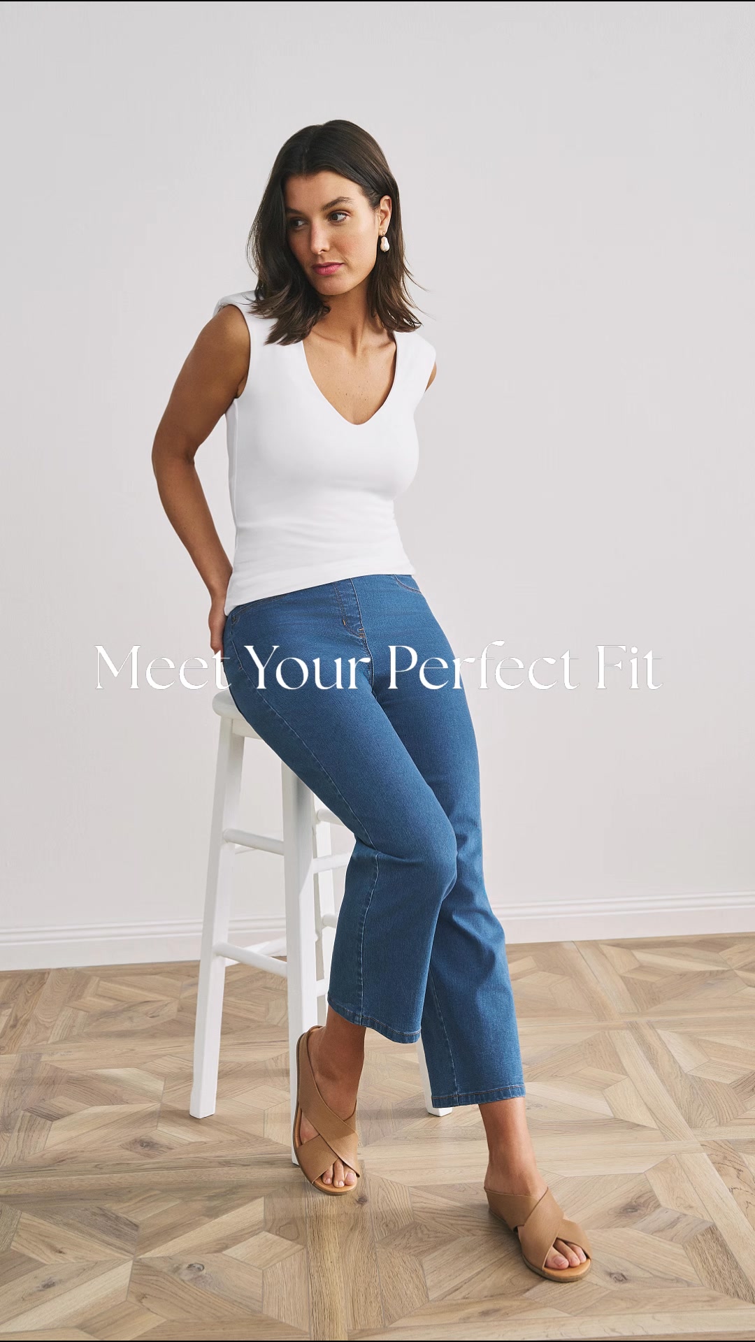 Blue Illusion Facebook ad: Find Your Perfect Fit