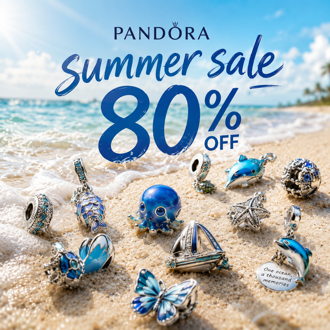 Pandσra Online Shop Facebook ad from May 9, 2026