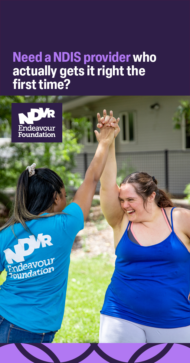 Endeavour Foundation Facebook ad