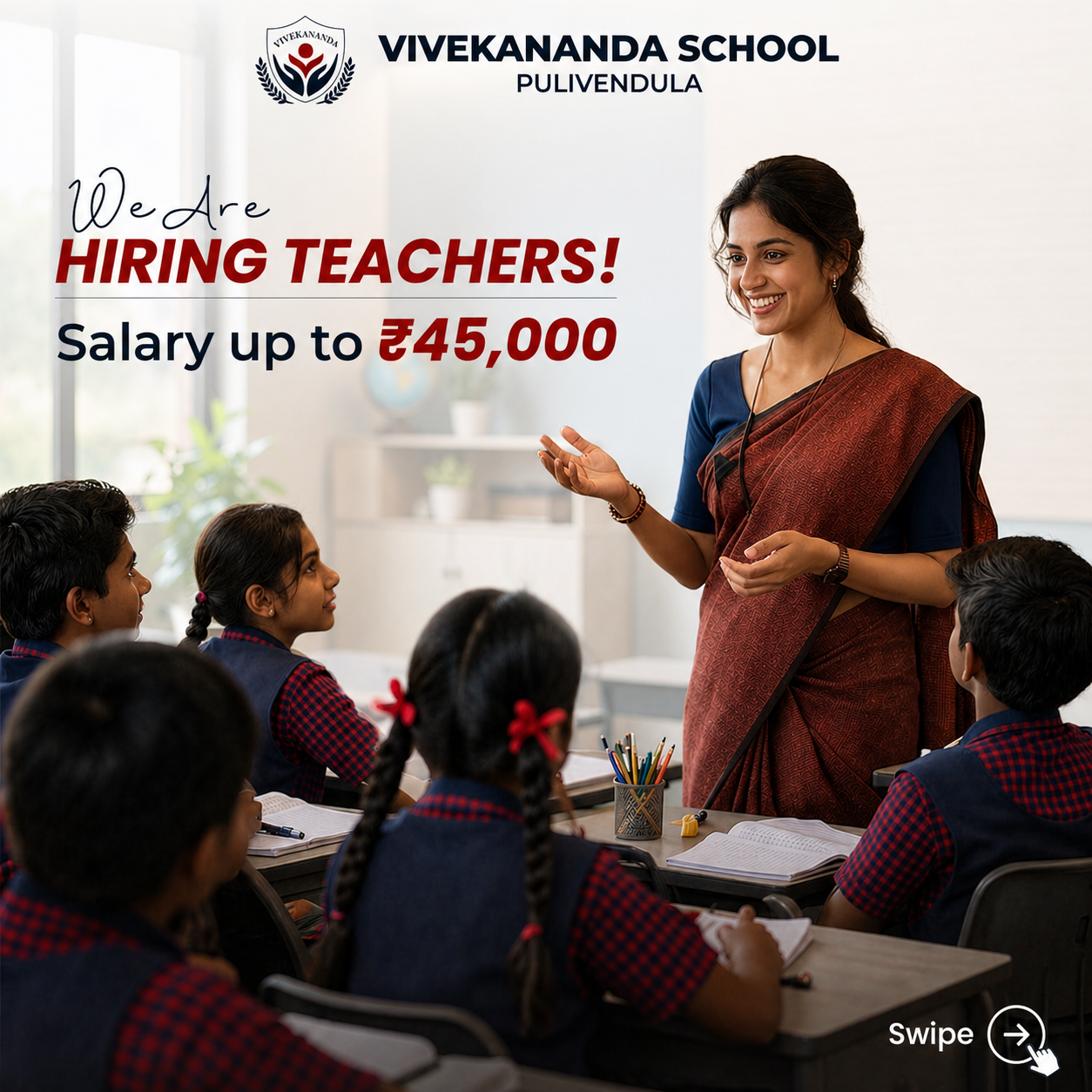 Vivekananda Concept School Facebook ad from Apr 28, 2026