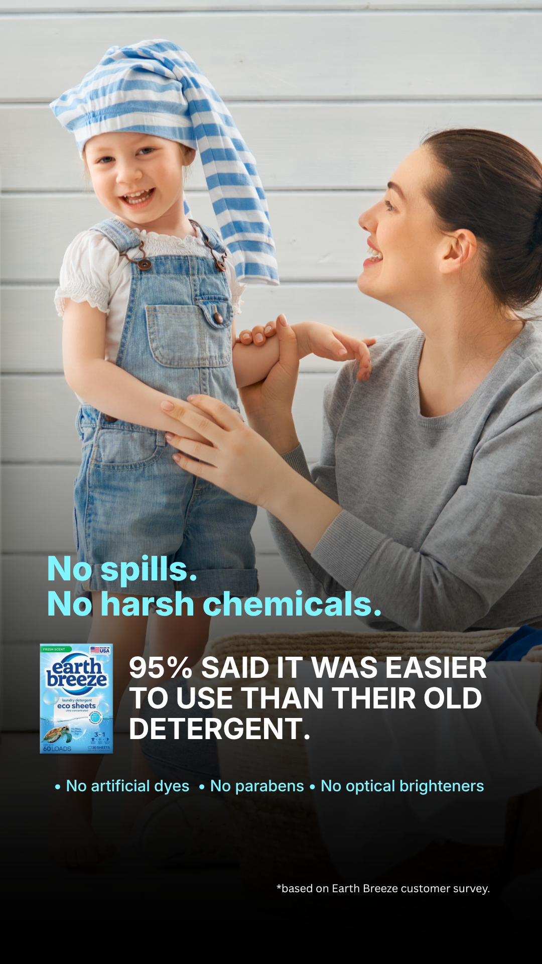 Earth Breeze Facebook ad