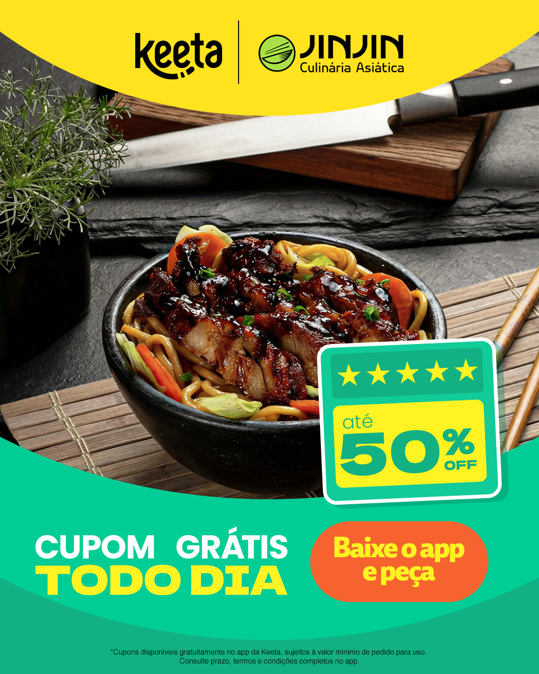 Keeta Brasil Facebook ad