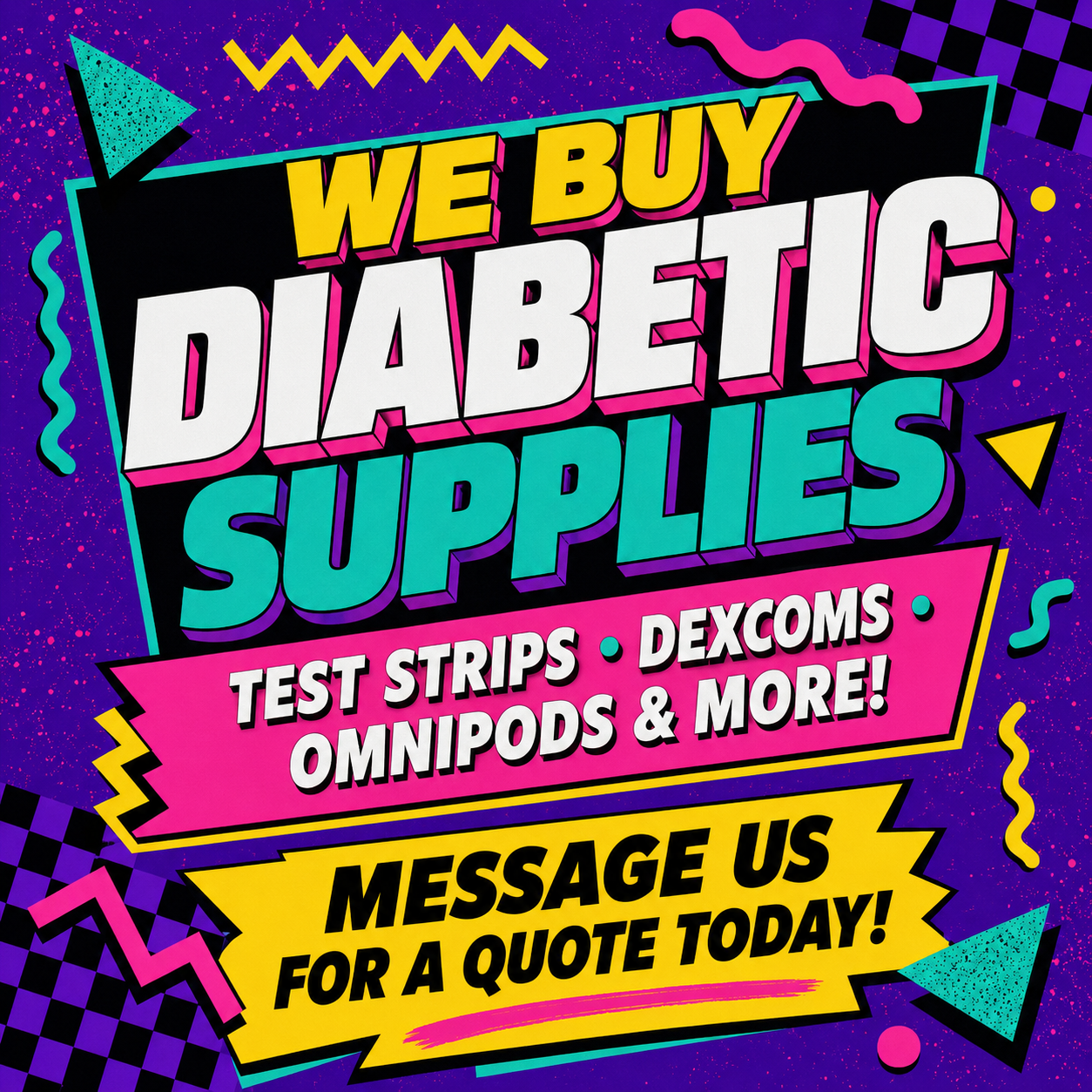 Test Strip Depot- Cash For Diabetic Supplies  Facebook ad