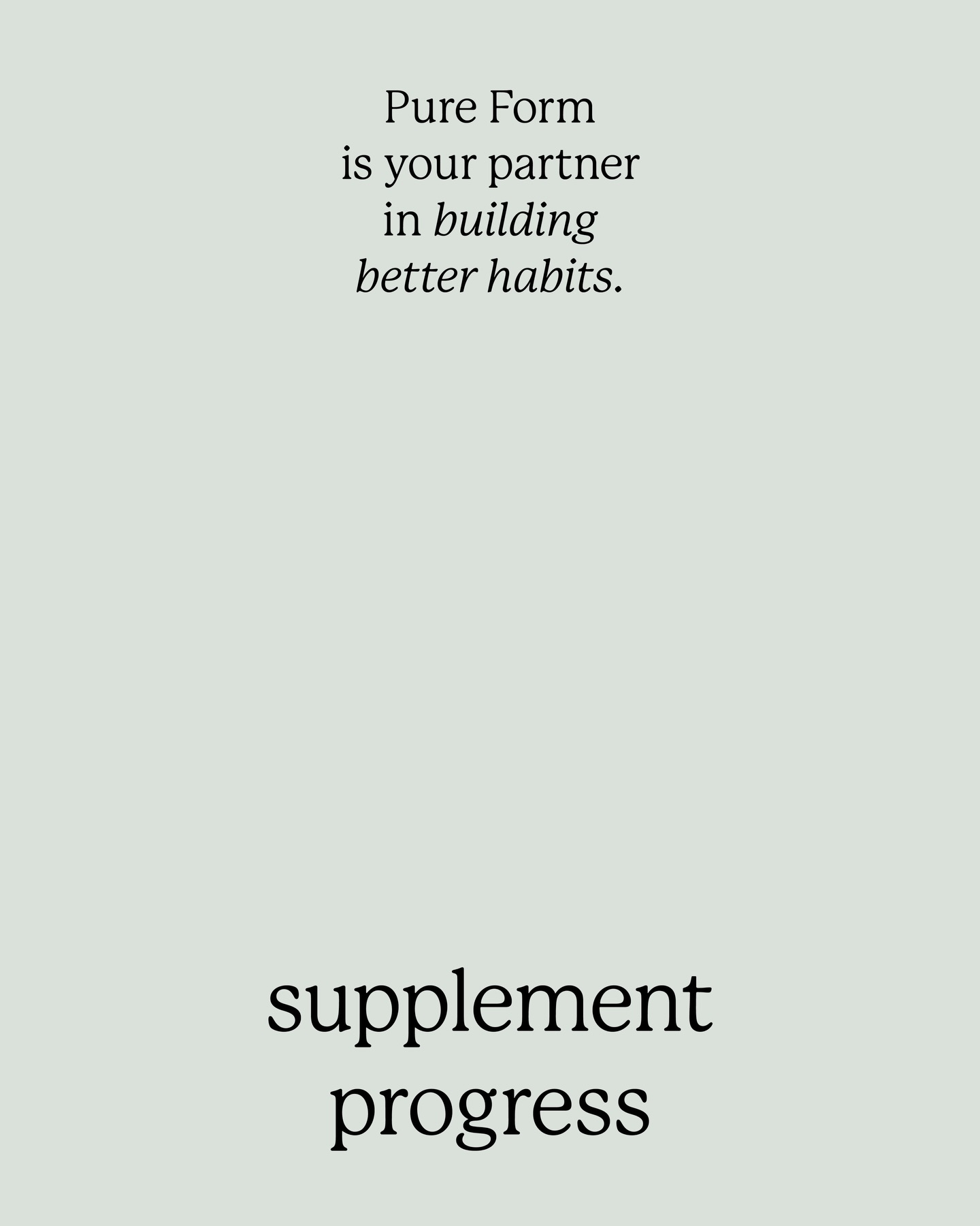 Pure Form Facebook ad