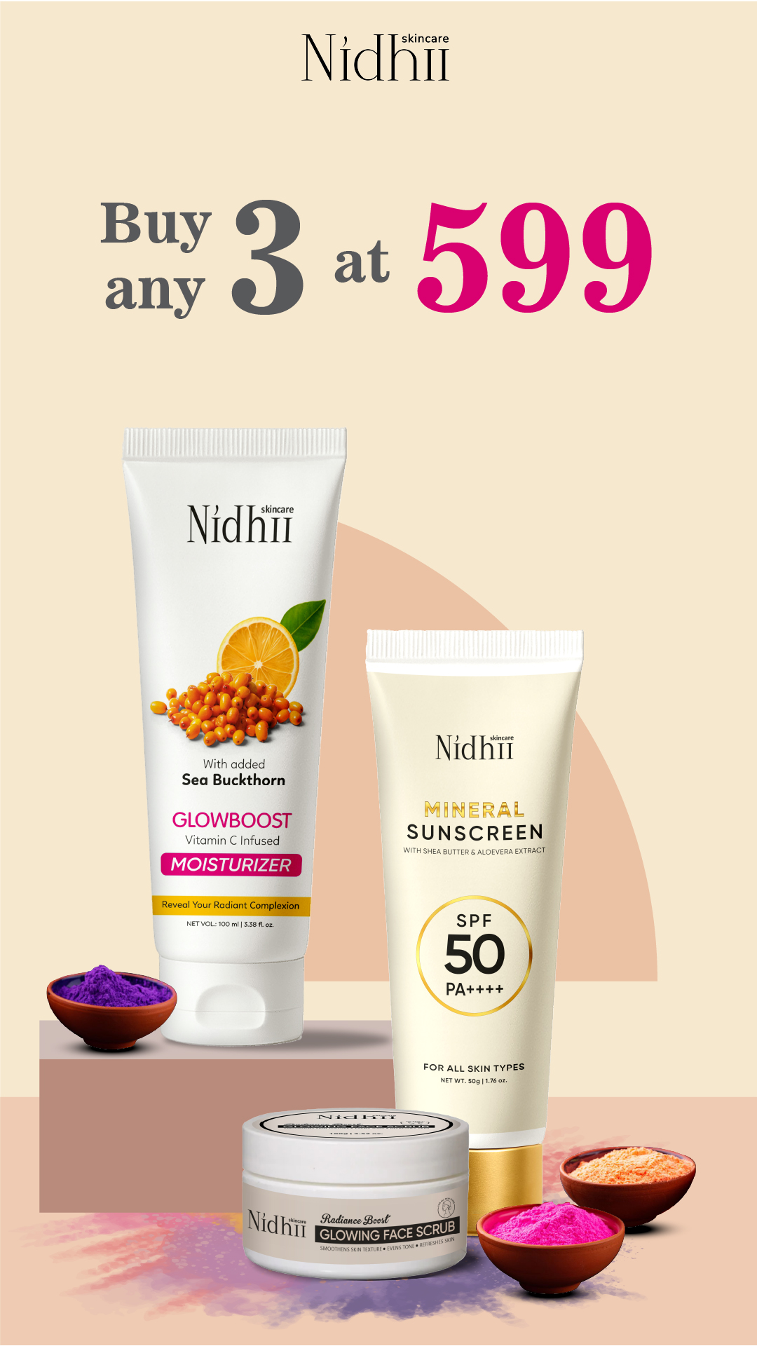 Nidhii Skincare Facebook ad