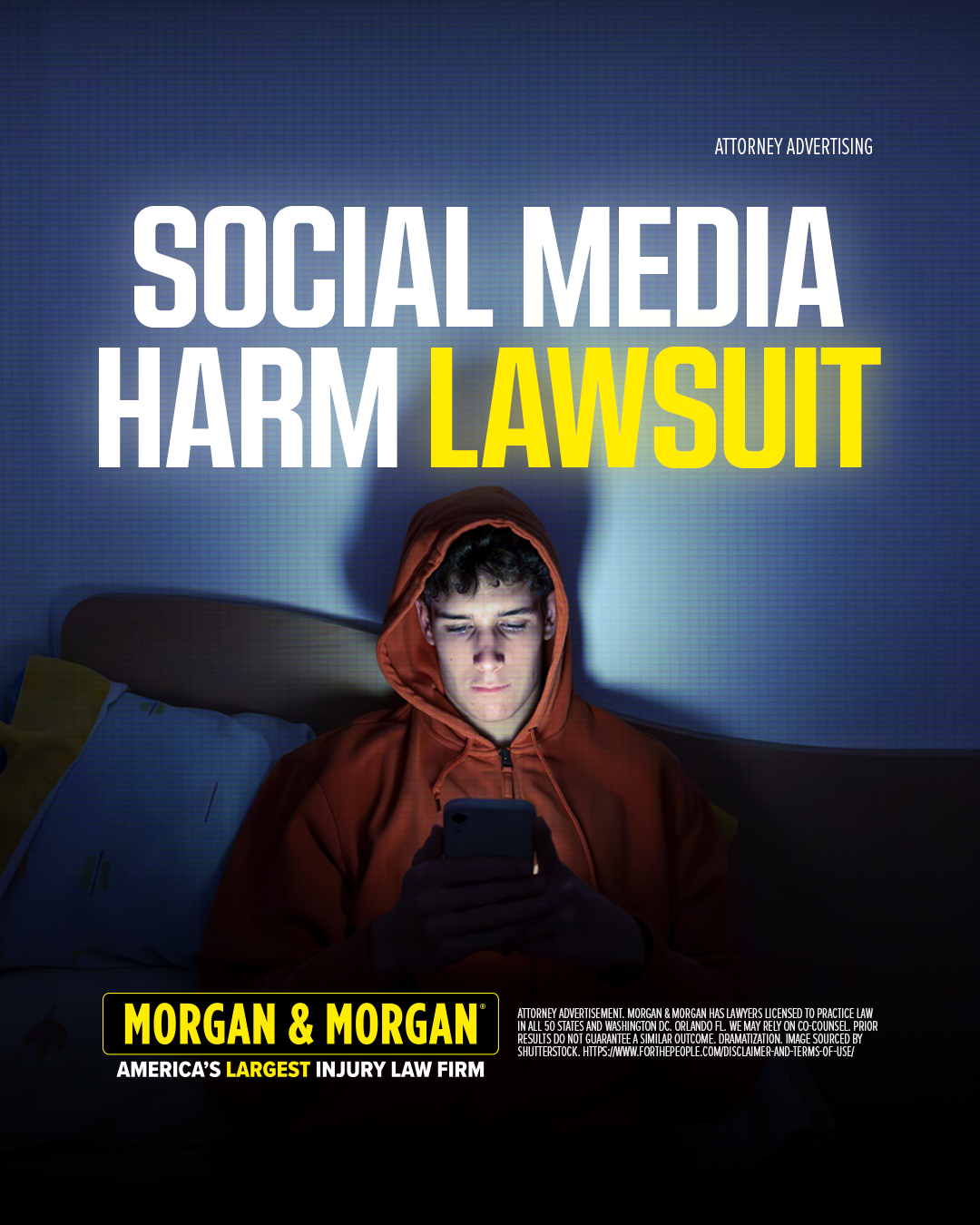 Social Media Lawsuit Facebook ad from Jan 14, 2026