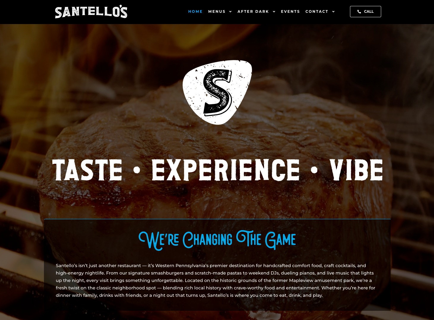 Santello's Facebook ad: Home