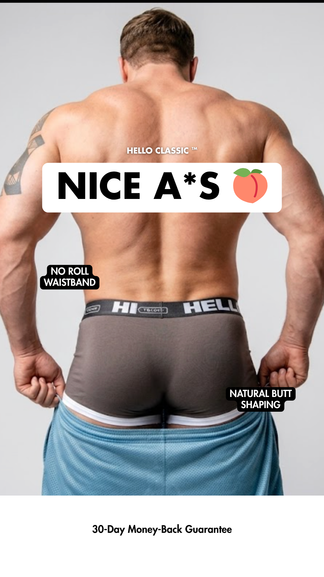 HELLO - The Only Underwear You'll Ever Need Facebook ad