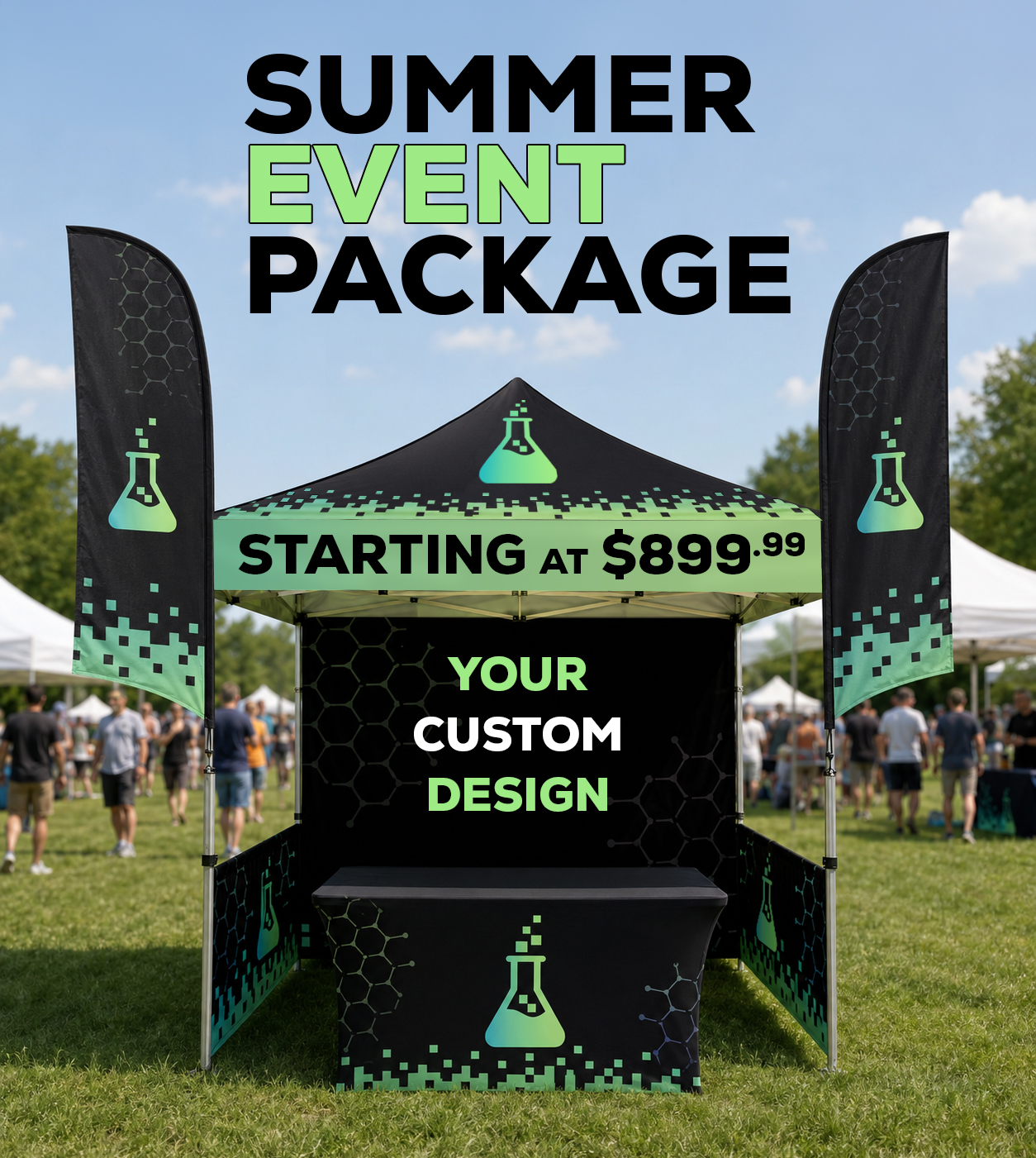 Print Lab Denver Facebook ad: Event Displays, Start to Finish