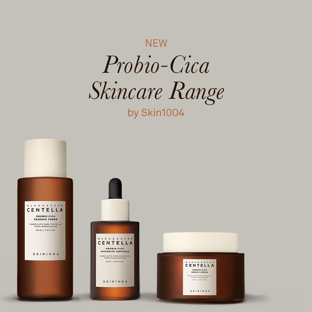 PIBU Facebook ad: Η νέα σειρά προϊόντων της @SKIN1004, Madagascar Centella…