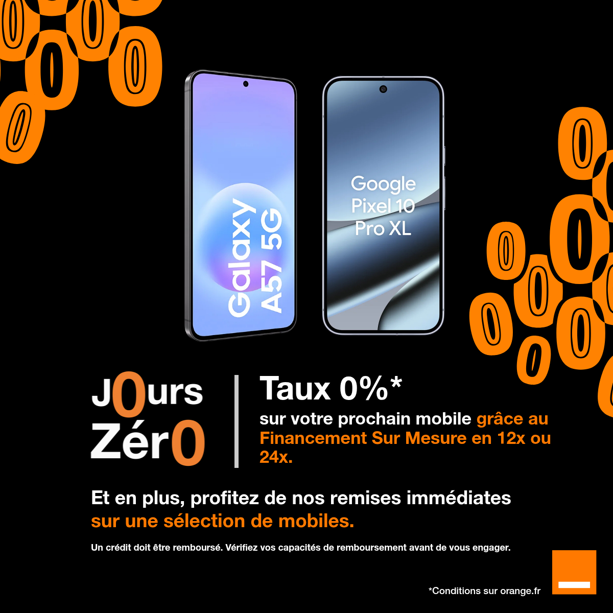 Orange Facebook ad