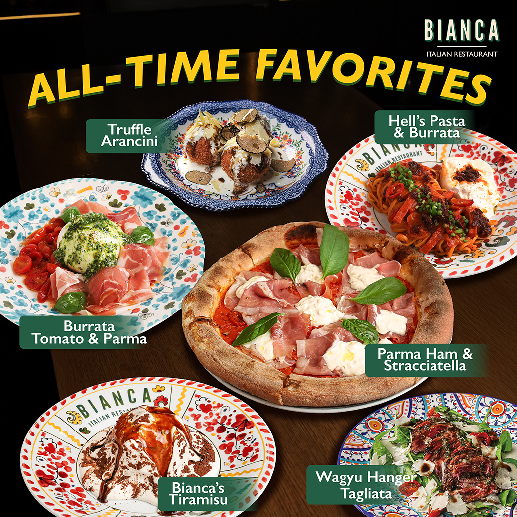 Bianca Bangkok Facebook ad: The Classics You Crave