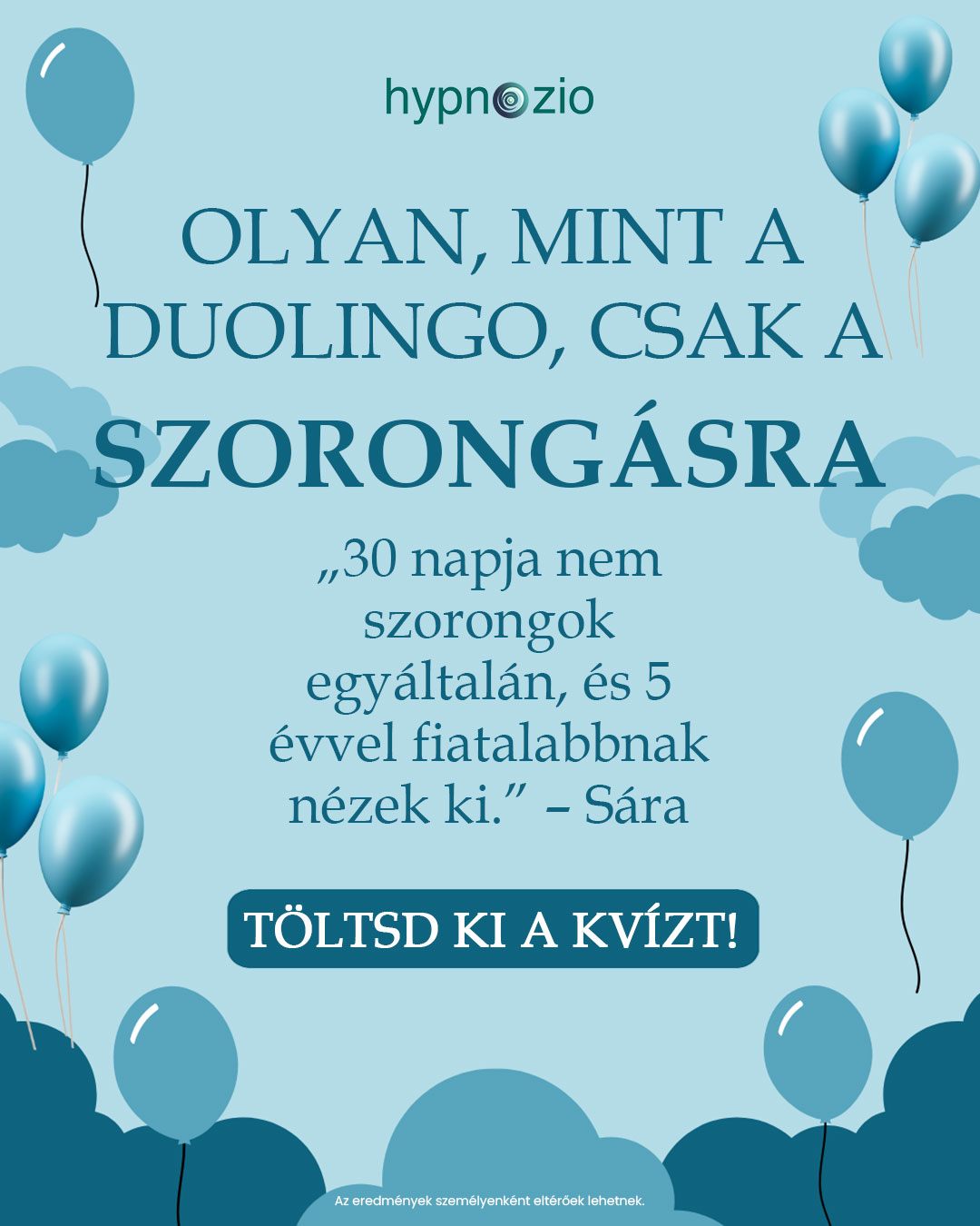 Hypnozio: power of hypnotherapy Facebook ad