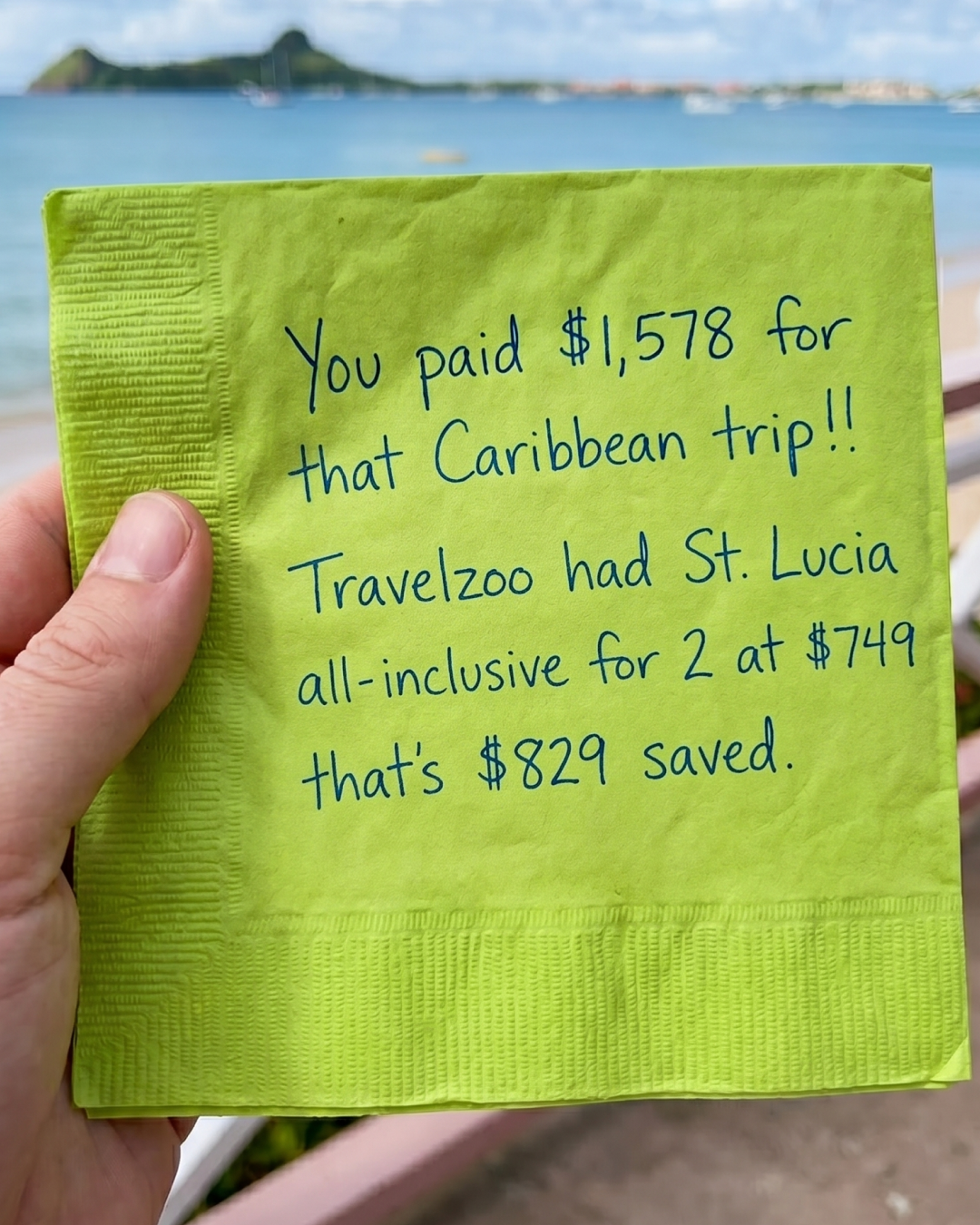 Travelzoo Facebook ad