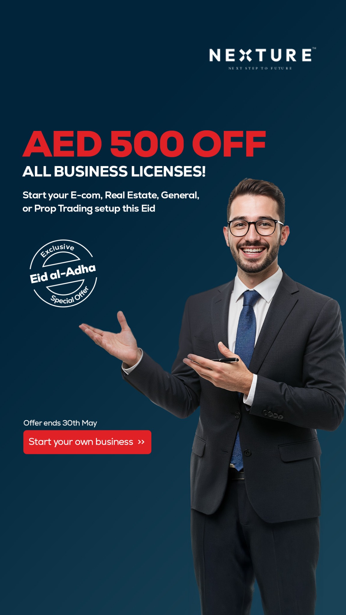 Nexture CS Facebook ad