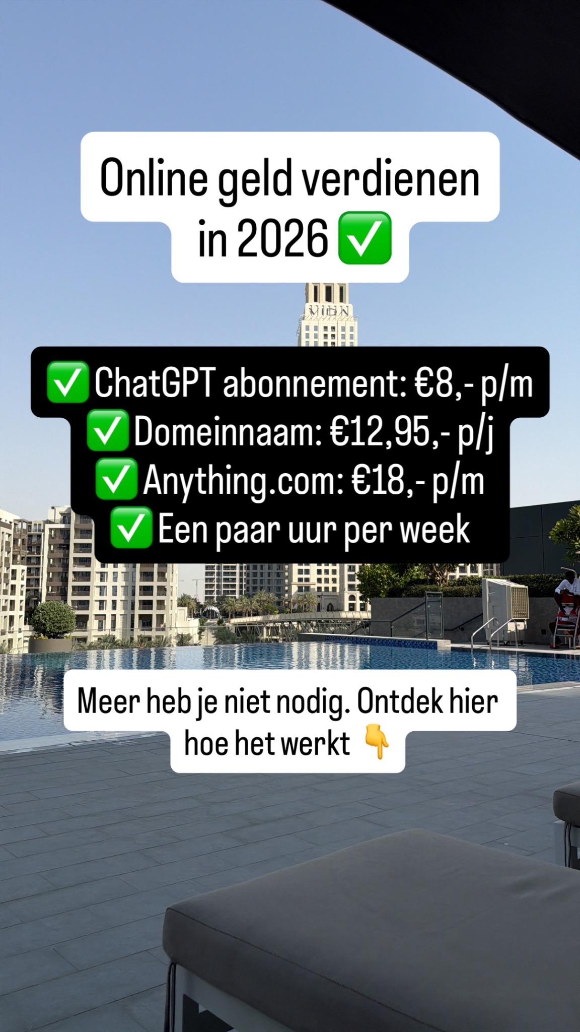 Hidde Vogt Facebook ad: Werk waar jij wilt