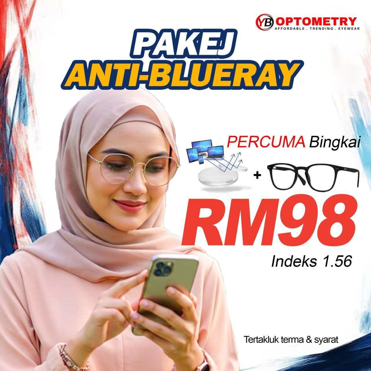 YB Optometry Facebook ad: SILA LIKE & FOLLOW FB PAGE YB OPTOMETRYβ¦