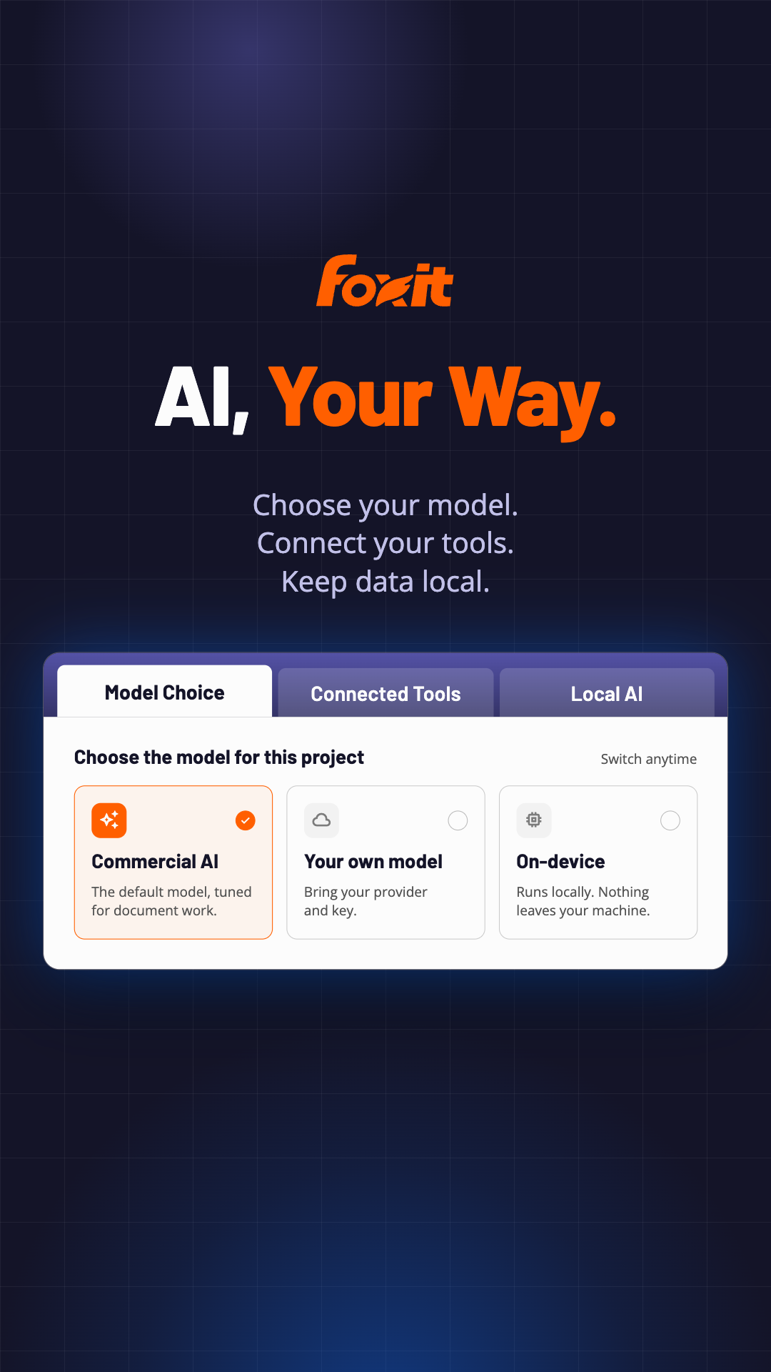 Foxit Facebook ad