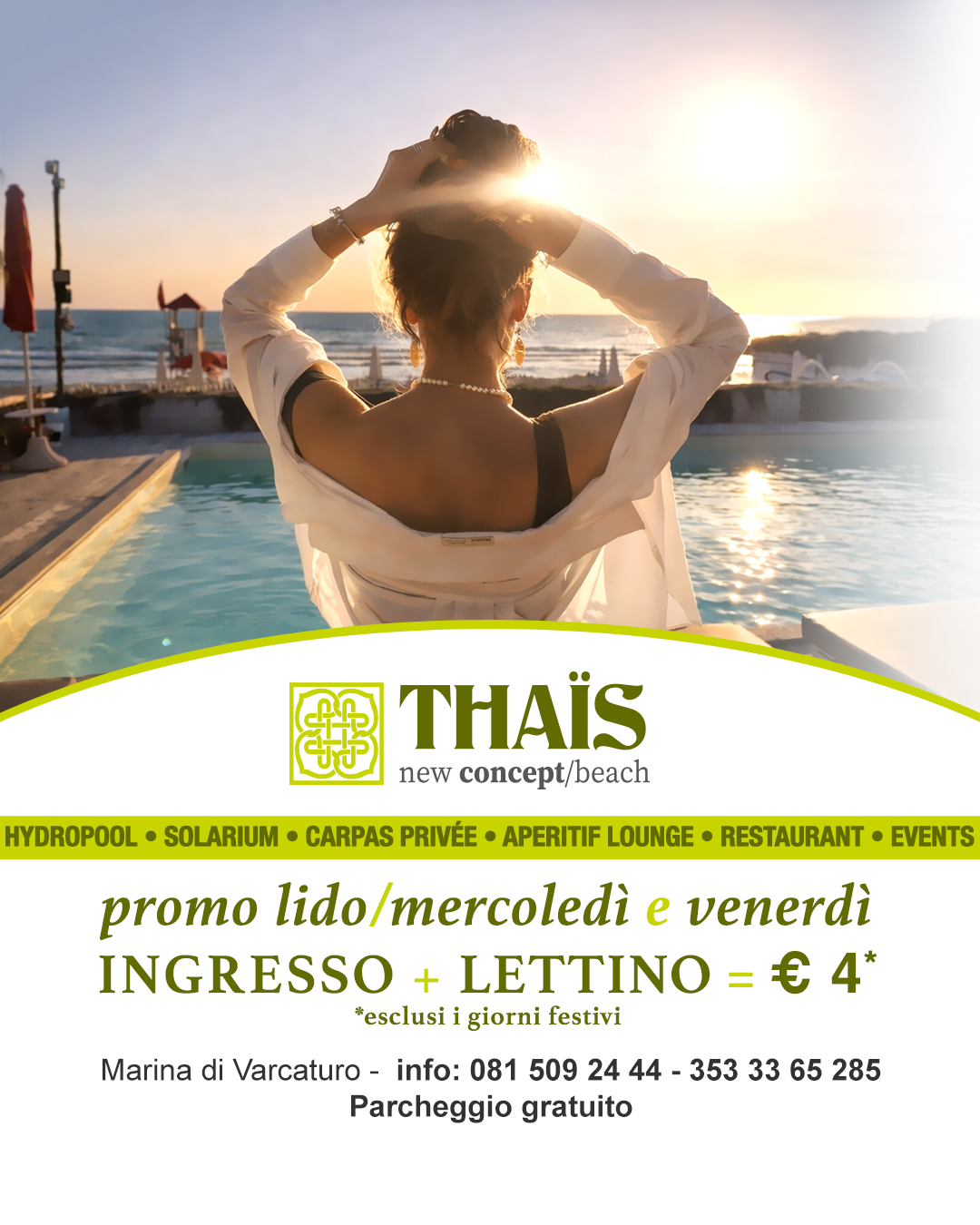 Thaïs - NewConcept Beach Facebook ad