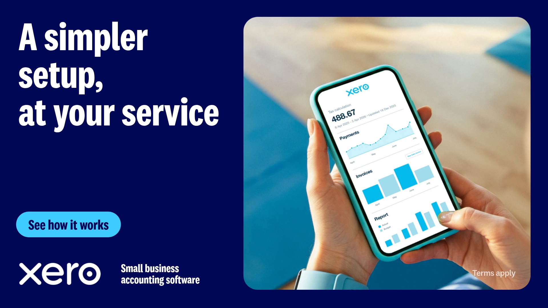 Xero Facebook ad