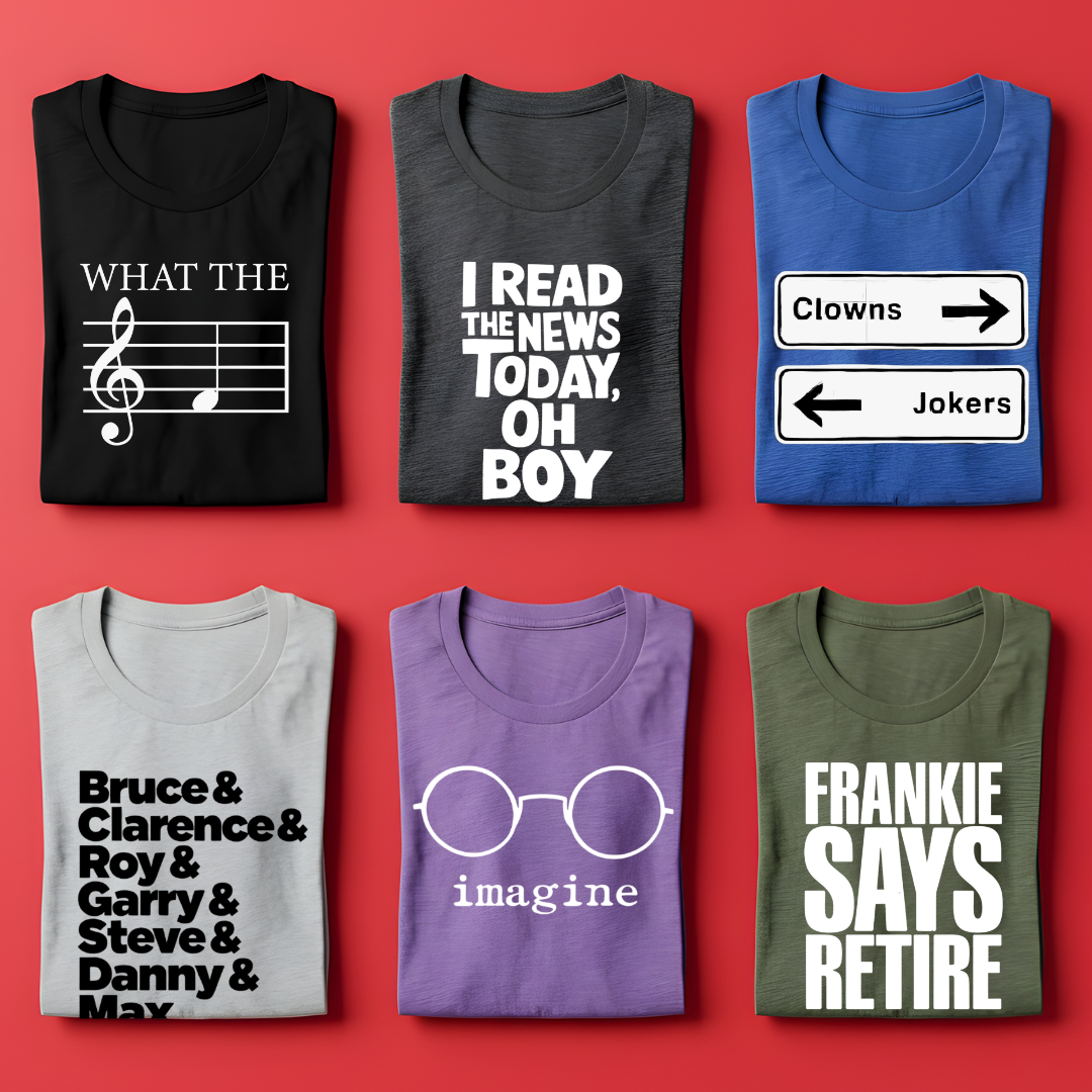 Museek Merchandise Facebook ad: MUSIC T-Shirt Sale!