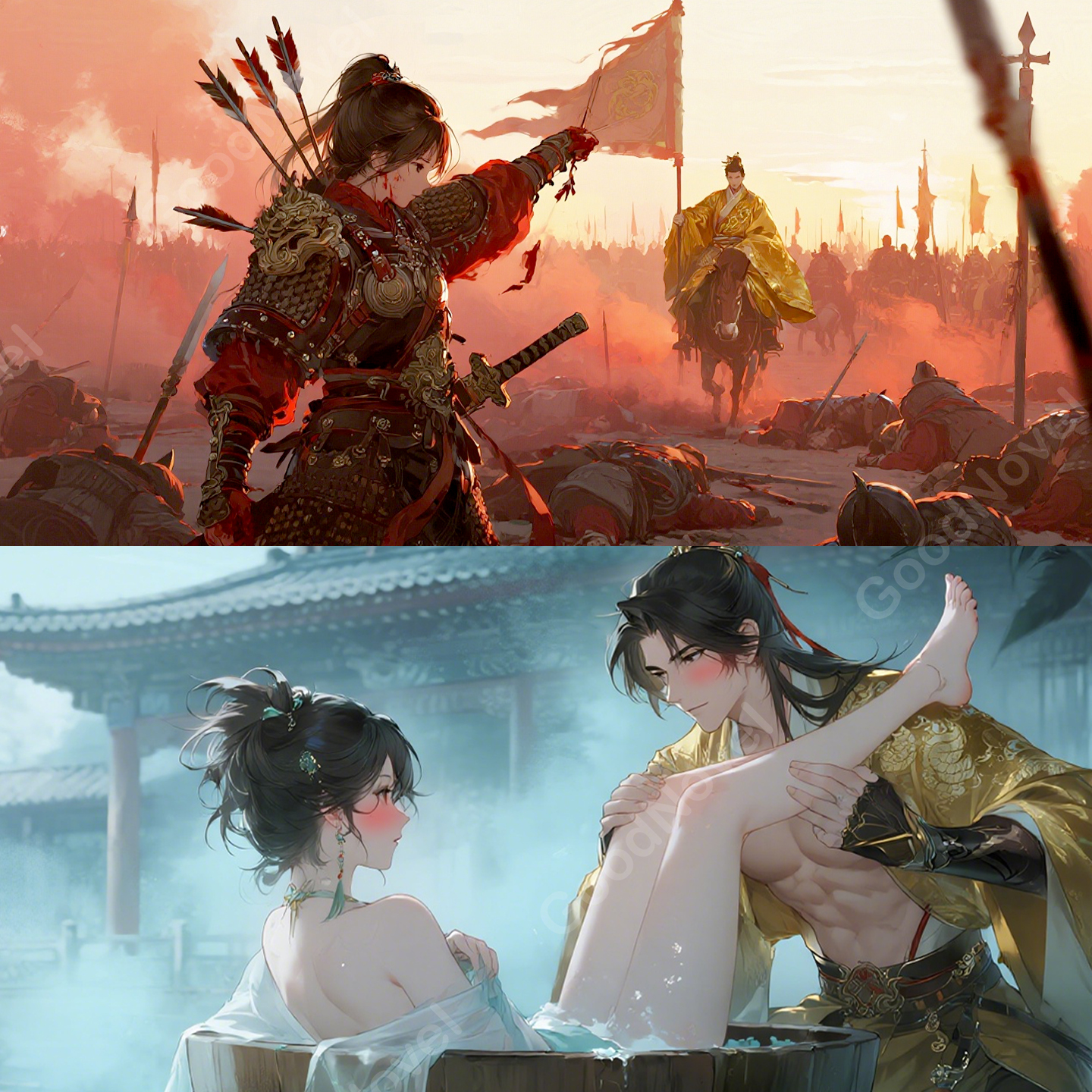 Fantasy Reading Facebook ad