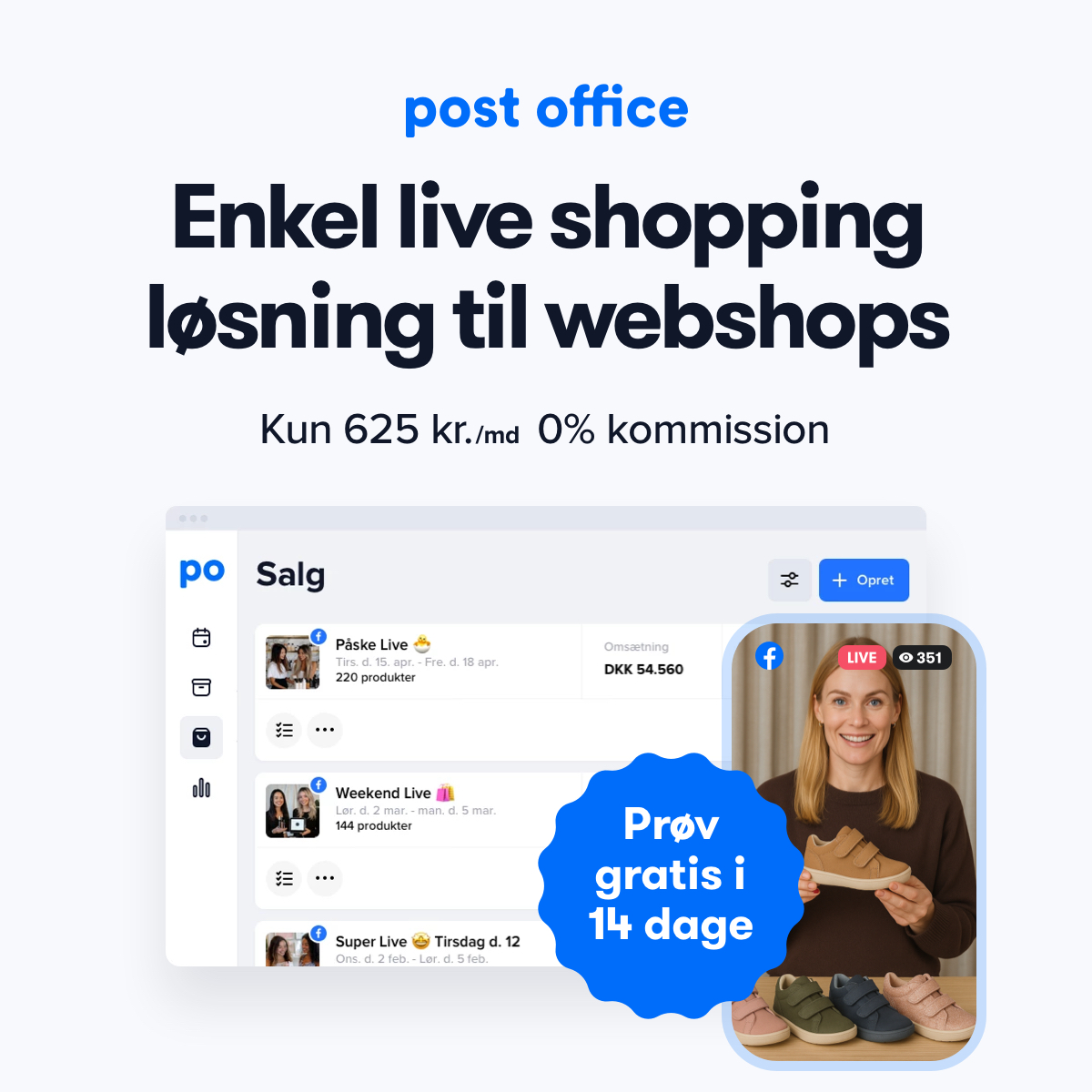 Post Office Social Facebook ad from Jun 12, 2025