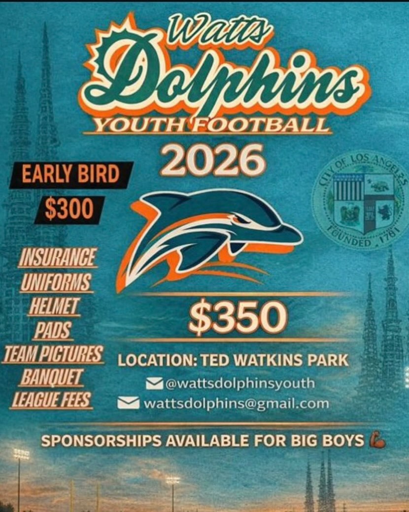 wattsdolphinsyouth Facebook ad