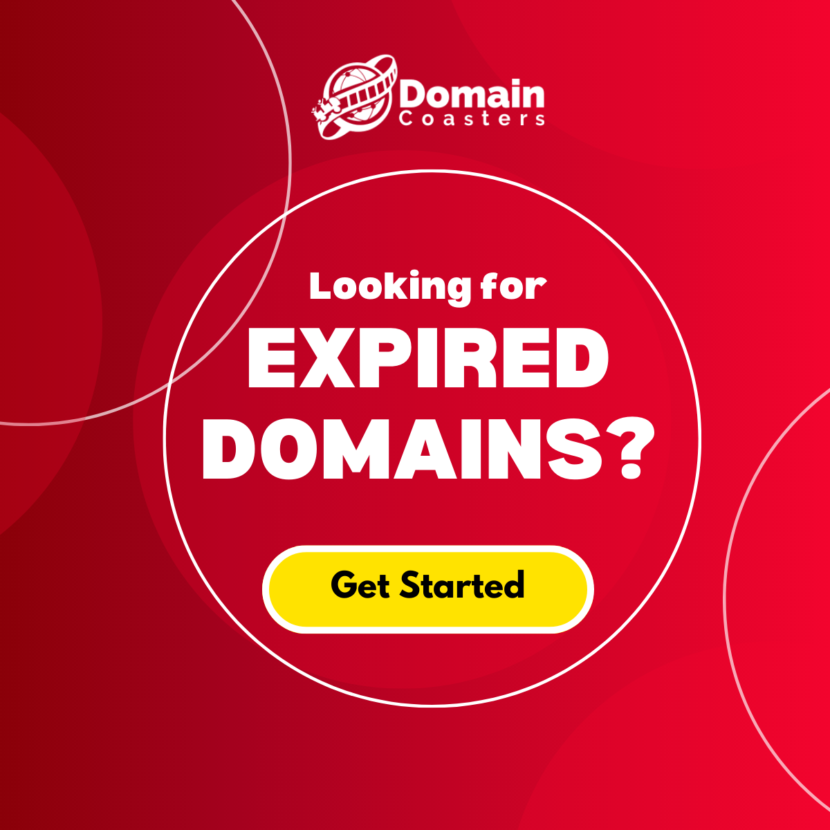 Domain Coasters Facebook ad