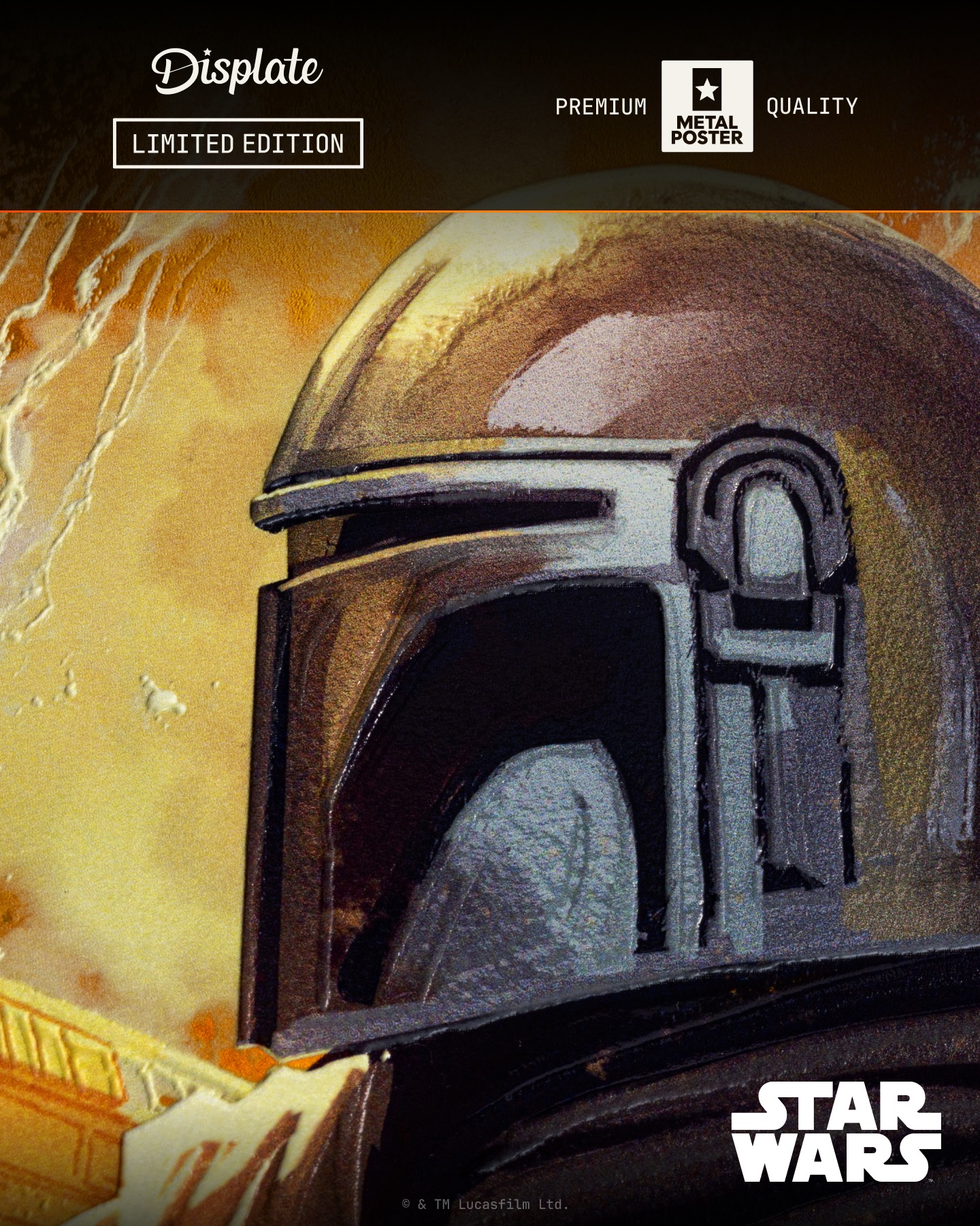 Displate Facebook ad