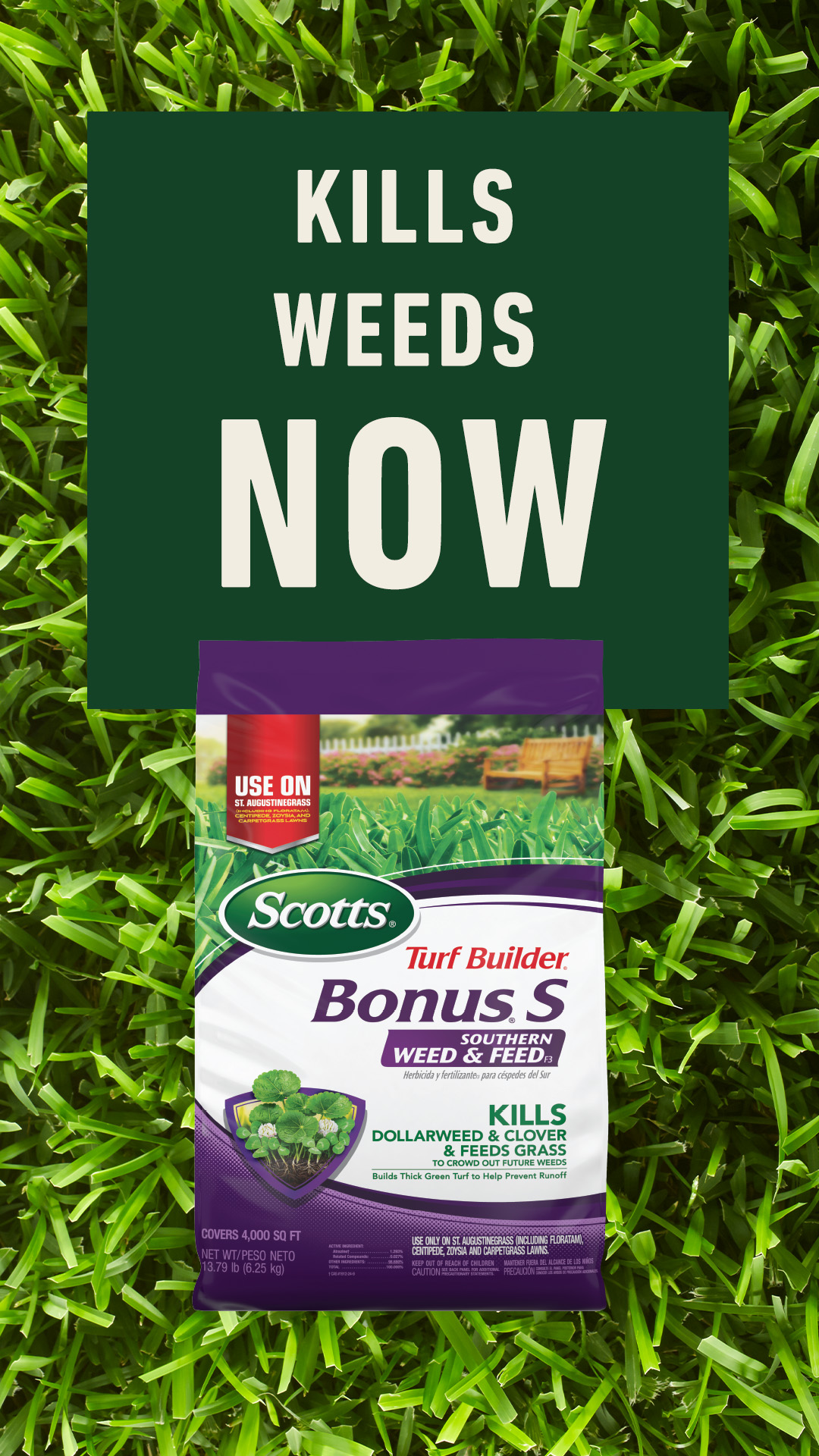 Scotts Lawn Care Facebook ad