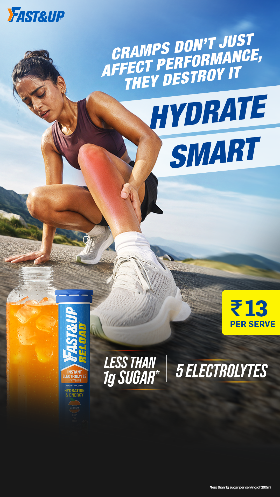 Fast&Up India Facebook ad