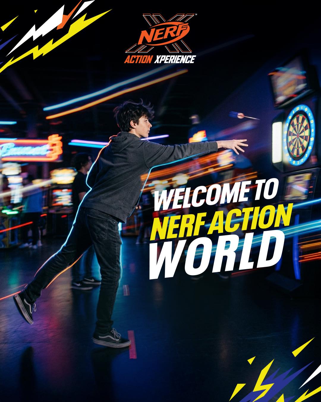 NERF Action Xperience Facebook ad: NERF Action Xperience - Doha - Tickets | Fever