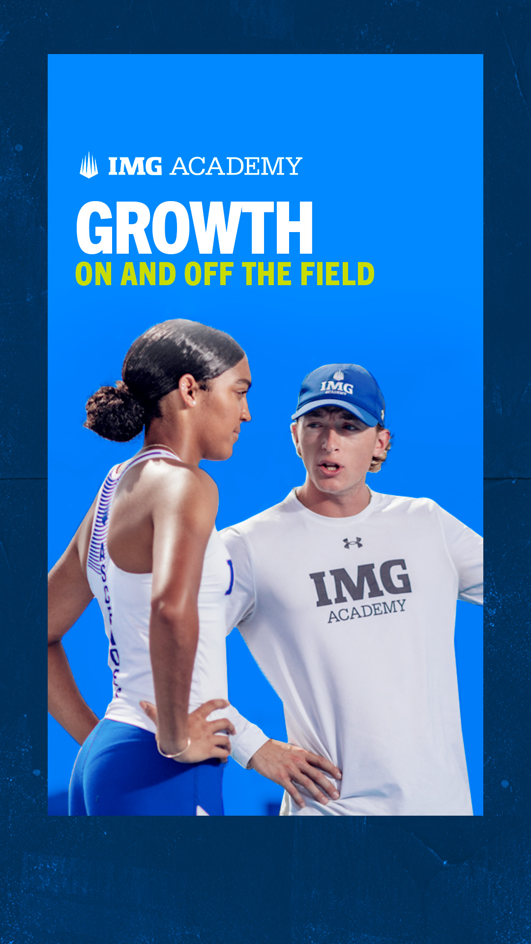 IMG Academy Facebook ad: Confidence That Lasts Beyond Camp